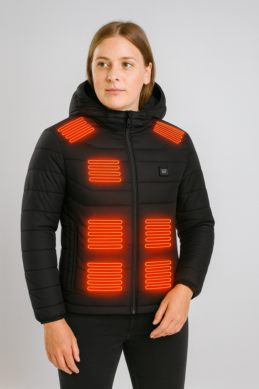 Doudoune femme chauffante