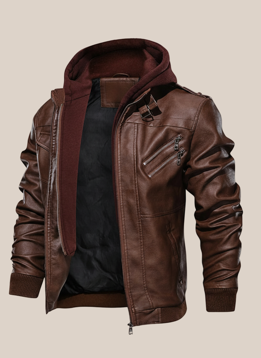 Veste en cuir Salvador