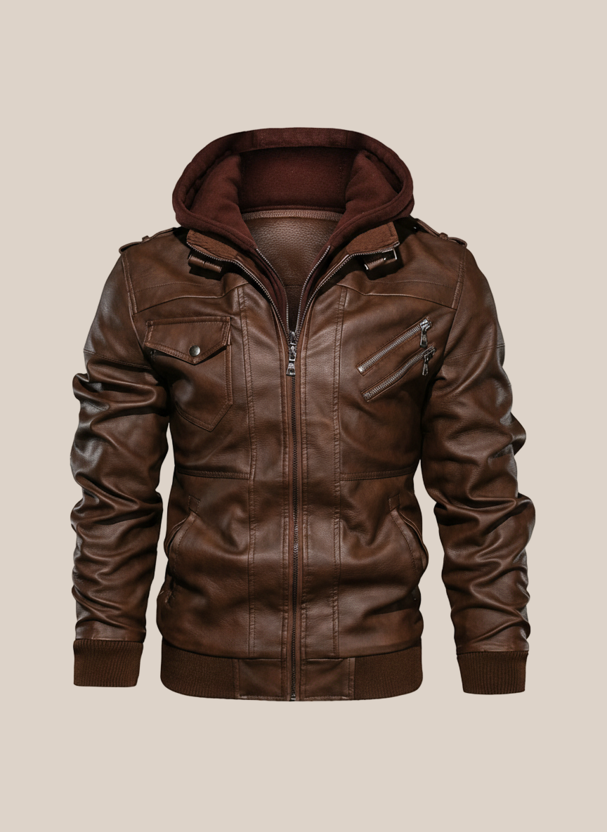 Veste en cuir Salvador