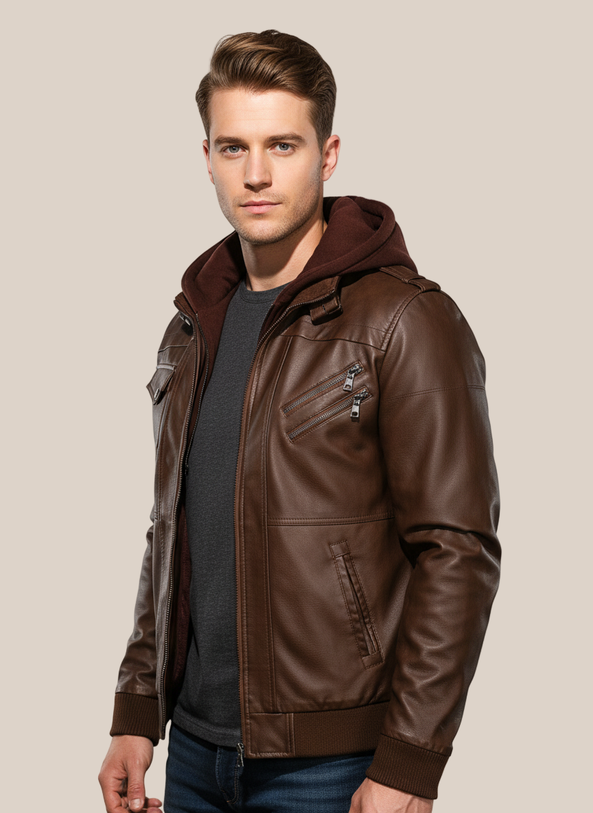 Veste en cuir Salvador